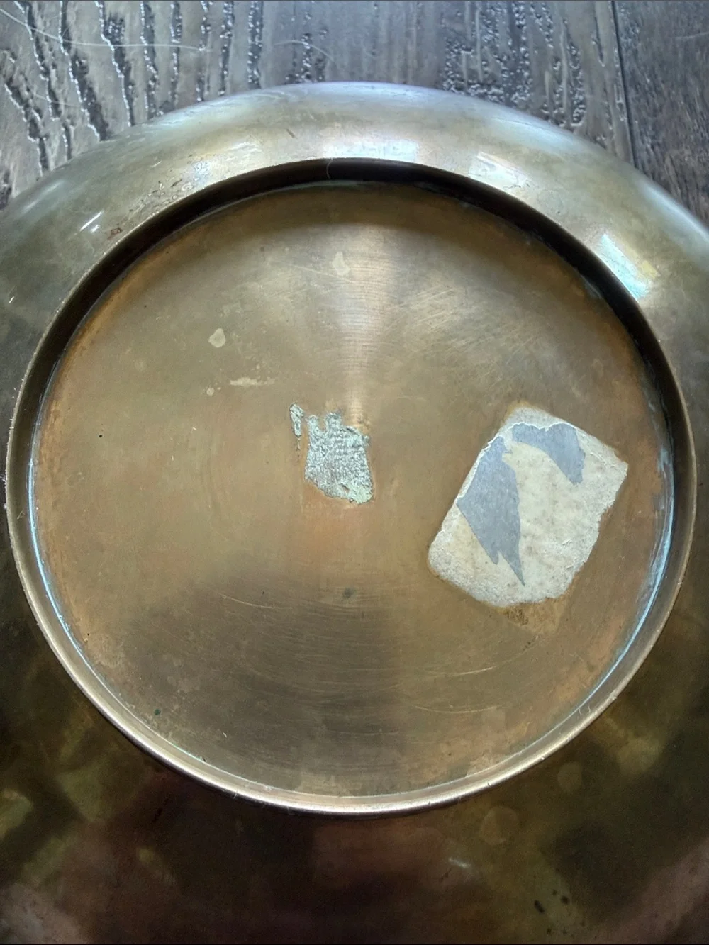 Vintage Brass Lidded Trinket Dish - Brass Finish